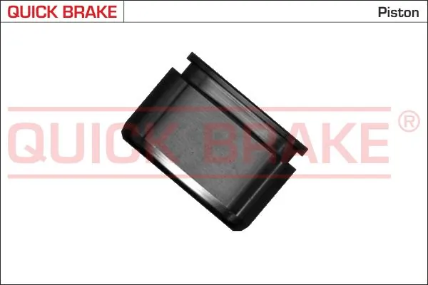 Piston, brake caliper